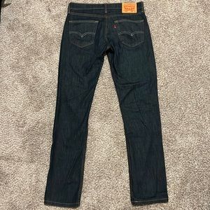 Levi’s 511 Slim Fit Dark Wash Jeans NWOT 32/32